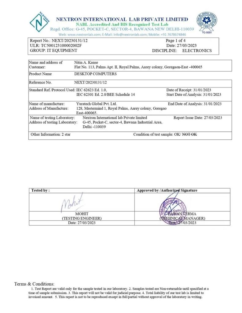YURAPC certificate 11